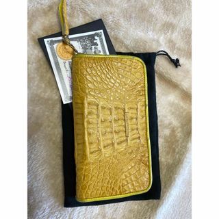 ビルウォールレザー(BILL WALL LEATHER)のbwlビルウォールレザー長財布ウォレットアリゲーターワニ革(長財布)