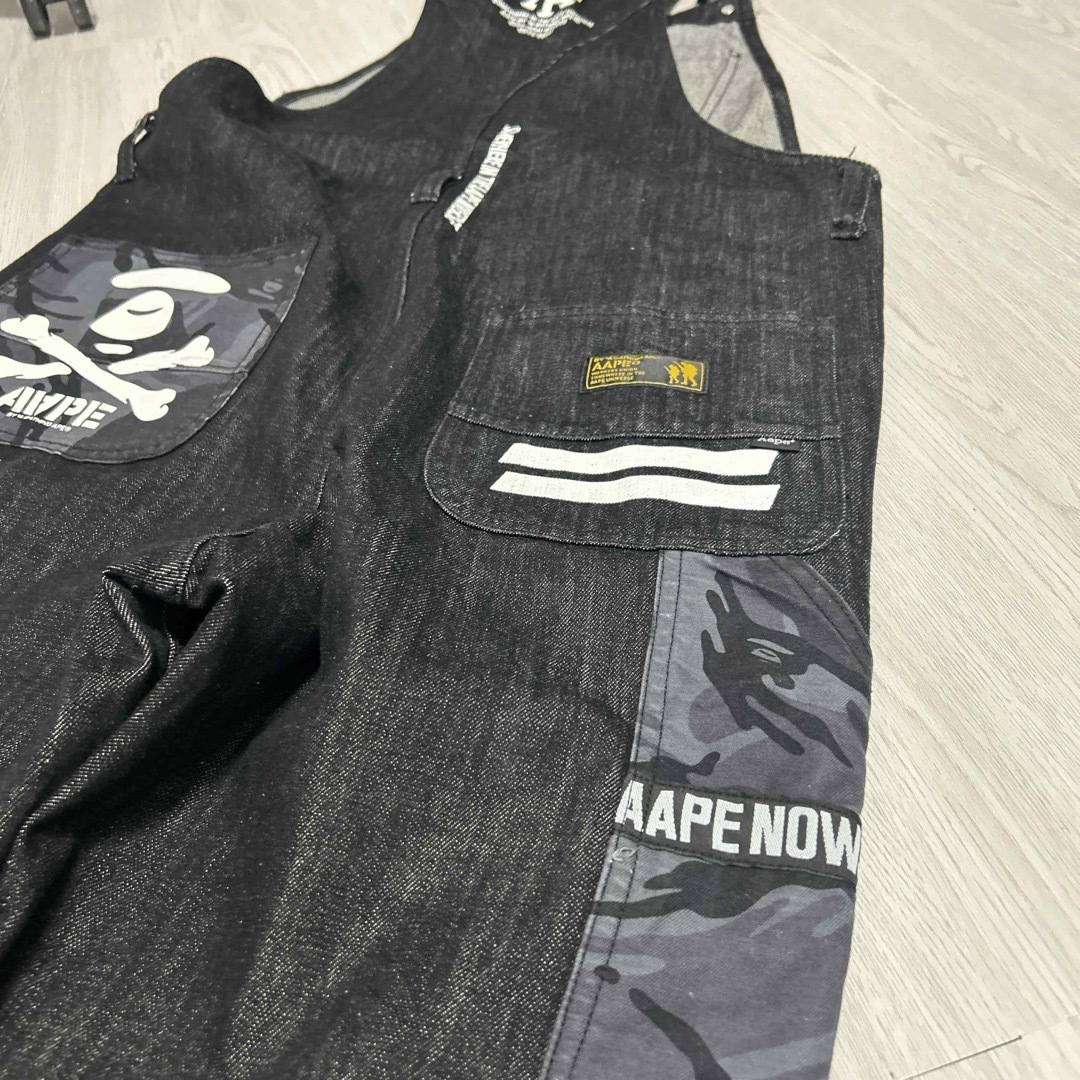 A BATHING APE(アベイシングエイプ)のア　ベイシング　エイプ/オーバーオール メンズのパンツ(デニム/ジーンズ)の商品写真