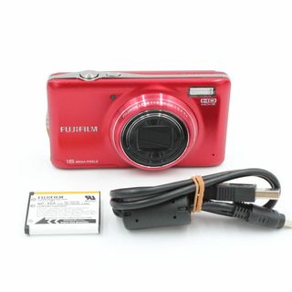 フジフイルム(富士フイルム)の★良品★ FUJIFILM フジフイルム FinePix T400 レッド(コンパクトデジタルカメラ)