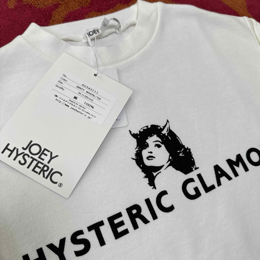 JOEY HYSTERIC(ジョーイヒステリック)のJOEYHYSTERIC トレーナー M キッズ/ベビー/マタニティのキッズ服女の子用(90cm~)(Tシャツ/カットソー)の商品写真