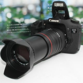 キヤノン(Canon)の❤️超望遠レンズ&予備バッテリー付き❤️Canon EOS 7D❤️(デジタル一眼)