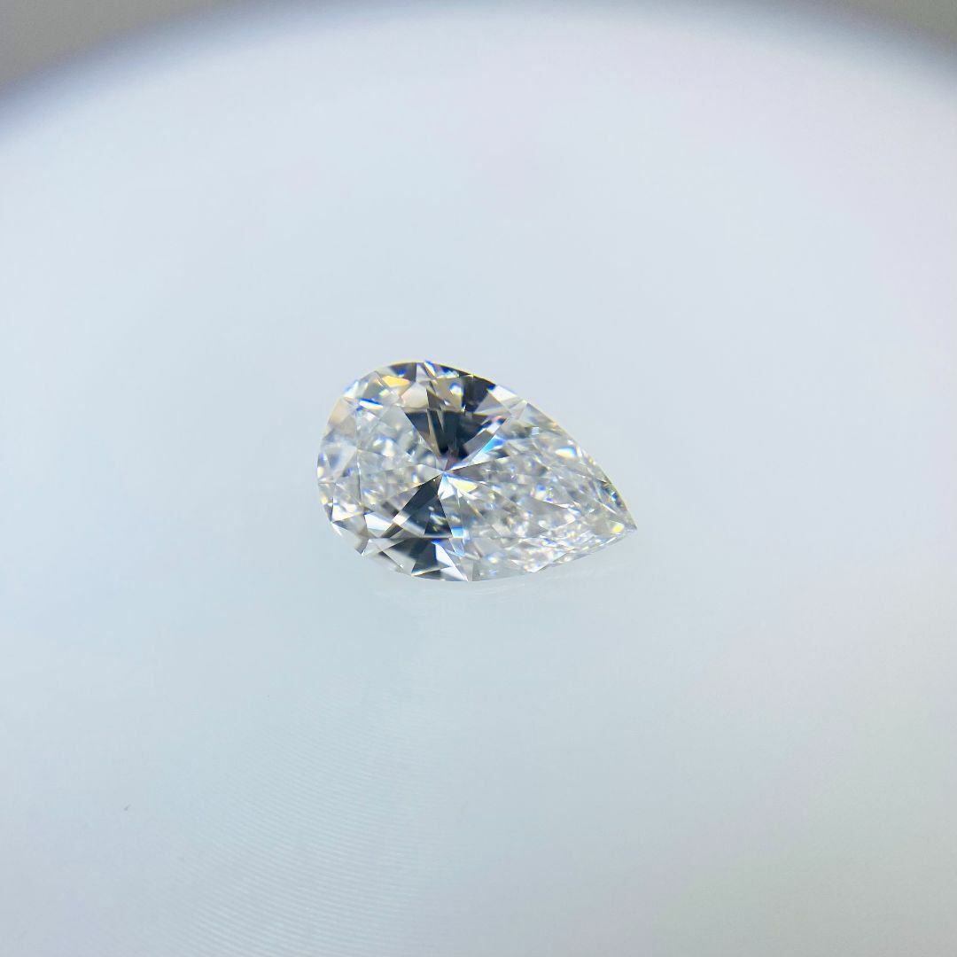 ファンシーカット/ペアシェイプ！ Dカラー IF/0.51ct/RT1362 レディースのアクセサリー(その他)の商品写真