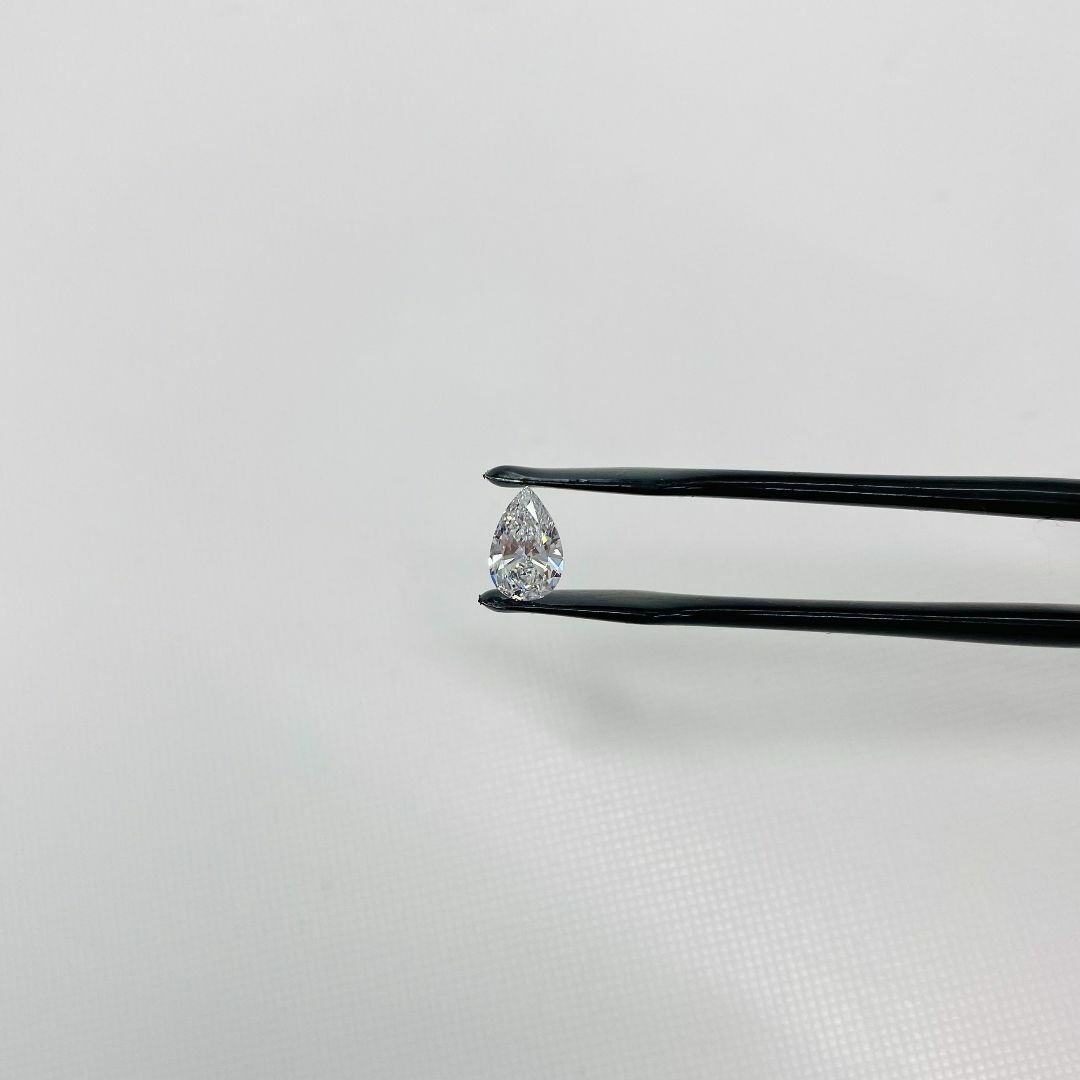 ファンシーカット/ペアシェイプ！ Dカラー IF/0.51ct/RT1362 レディースのアクセサリー(その他)の商品写真