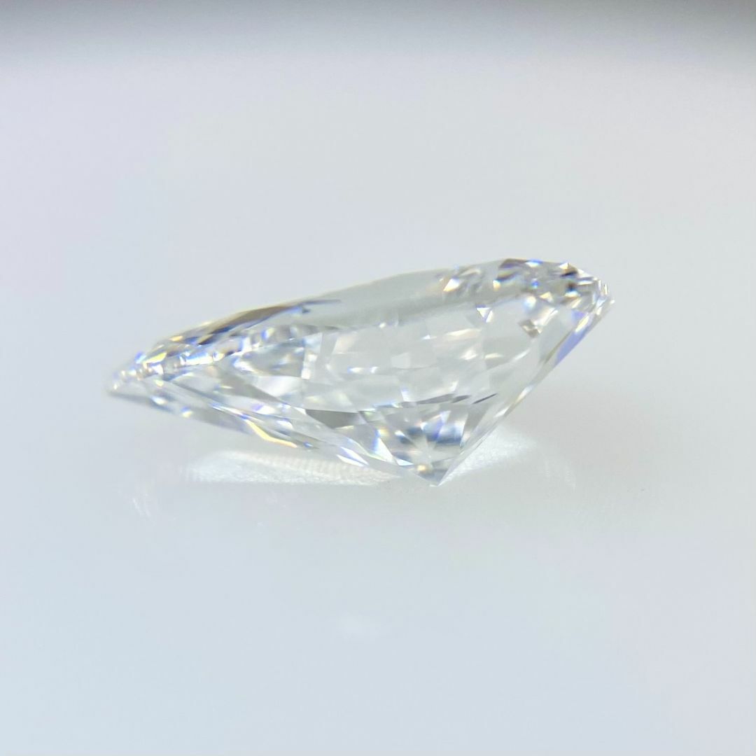 ファンシーカット/ペアシェイプ！ Dカラー IF/0.51ct/RT1362 レディースのアクセサリー(その他)の商品写真