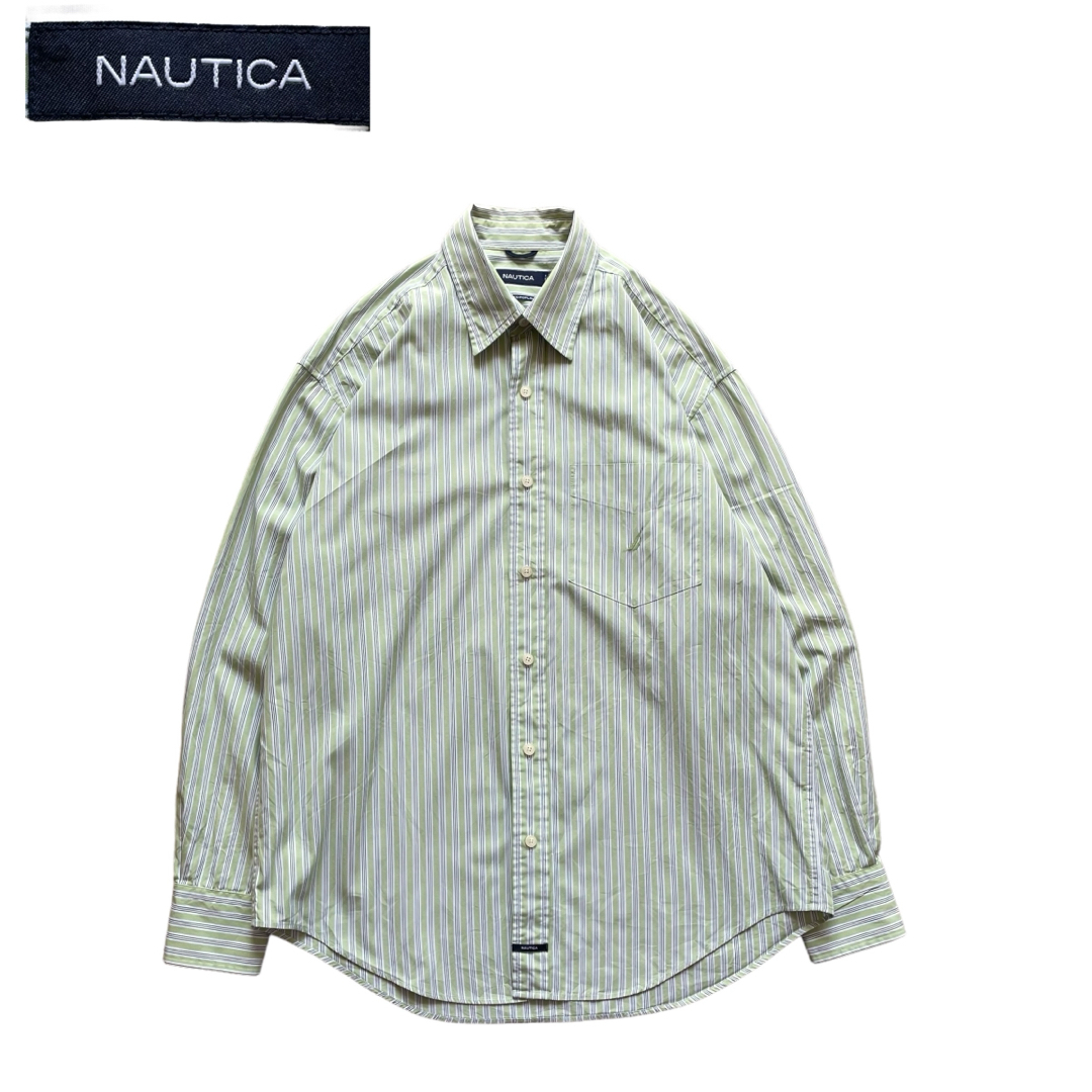 NAUTICA(ノーティカ)の"nautica" ノーティカ 00's~ マルチストライプ シャツ メンズのトップス(シャツ)の商品写真