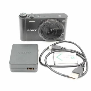 ソニー(SONY)の★実用品★ ソニー Cyber-shot DSC-WX350 B ブラック(コンパクトデジタルカメラ)