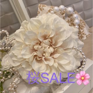 コサージュ☆SALE☆卒業式、入園式、入学式、結婚式☆リリークリスタルナゴヤ(ブローチ/コサージュ)