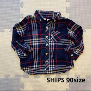 ミキハウス(mikihouse)の【SHIPS】【ミキハウス】シャツ 80 90サイズ 2枚セット(Tシャツ/カットソー)