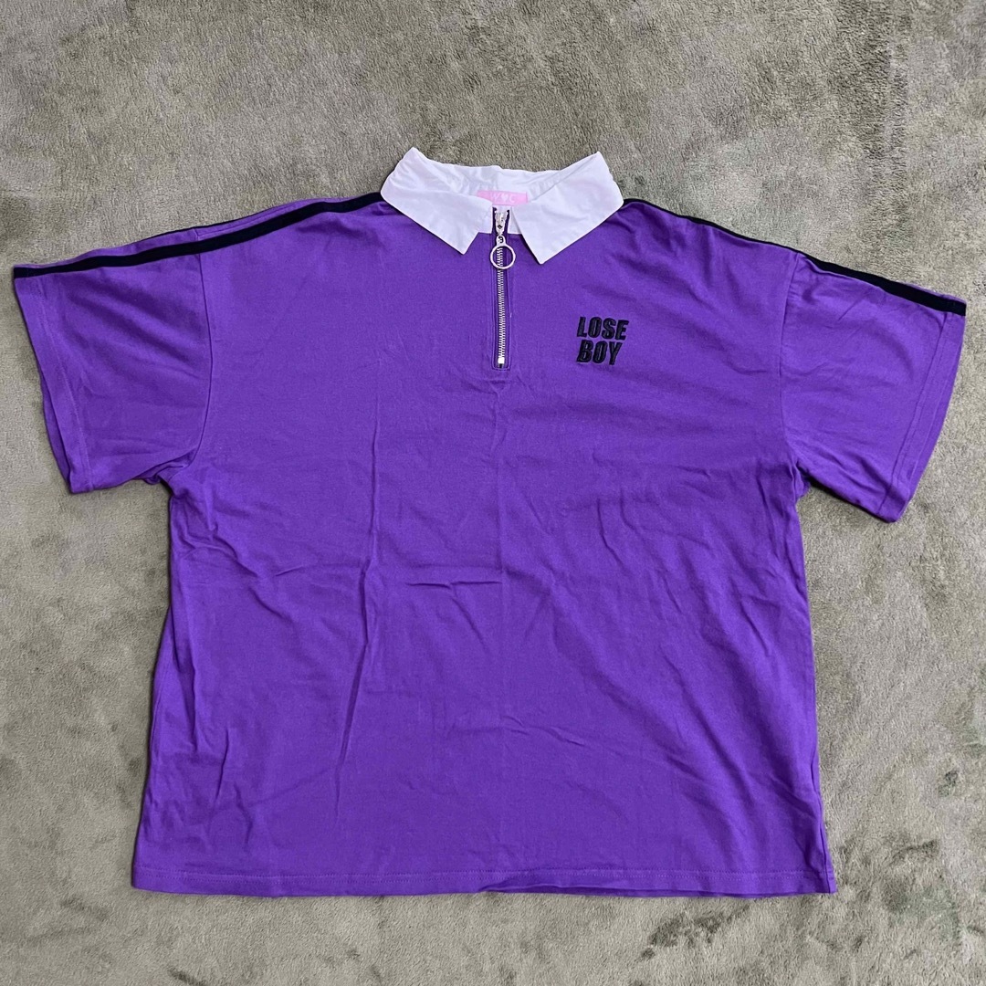 wc(ダブルシー)のW♡C パープルTシャツ レディースのトップス(Tシャツ(半袖/袖なし))の商品写真