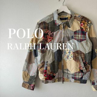 POLO RALPH LAUREN - POLO RALPH LAUREN   ポロ　パッチワーク　ブルゾン　中綿