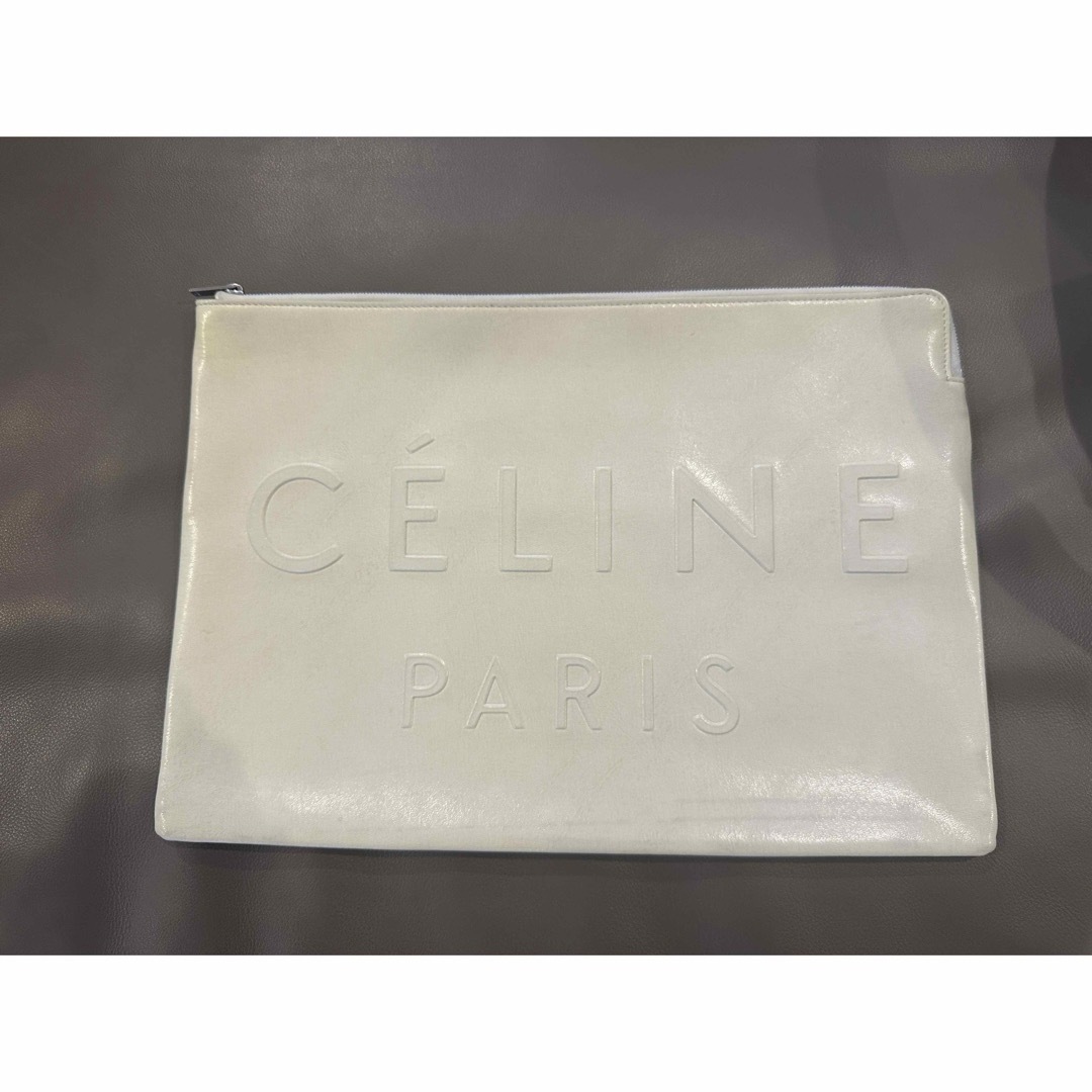 celine(セリーヌ)のceline レザーメイドインポーチ レディースのバッグ(クラッチバッグ)の商品写真