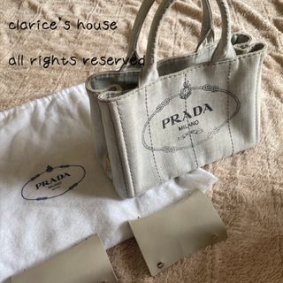 PRADA - 良品　プラダ　PRADA カナパ　トートバッグ　キャンパスバック