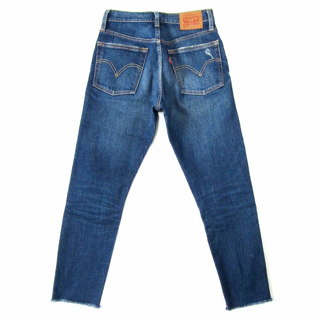 Levi's(リーバイス)のLevi'sリーバイス501S▼テーパードデニム▼ダメージ加工▼24▼W約70㎝ レディースのパンツ(デニム/ジーンズ)の商品写真