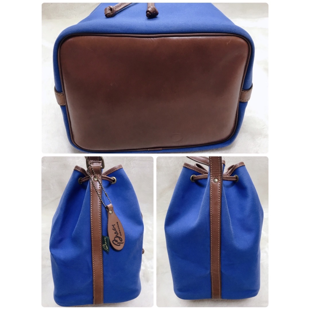 Brady - 美品 Brady 巾着 レザー ショルダーバッグ タッセル 斜め掛 Brady - 美品 Brady 巾着 レザー ショルダーバッグ タッセル 斜め掛