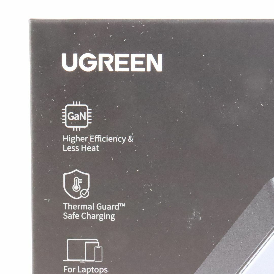 UGREEN(ユーグリーン)のUGREEN　ユーグリーン 65W USB-C充電器 PD 充電器 GaN 65W 充電器 3ポート スマホ/家電/カメラのスマートフォン/携帯電話(バッテリー/充電器)の商品写真