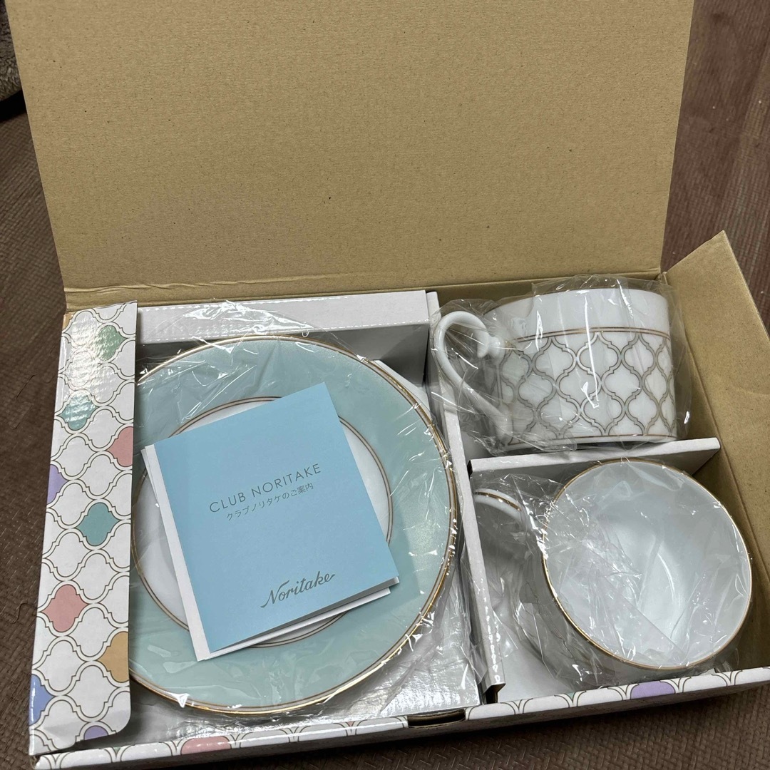 Noritake(ノリタケ)のnoritake エターナルパレス カップ＆ソーサー（ミント） インテリア/住まい/日用品のキッチン/食器(食器)の商品写真