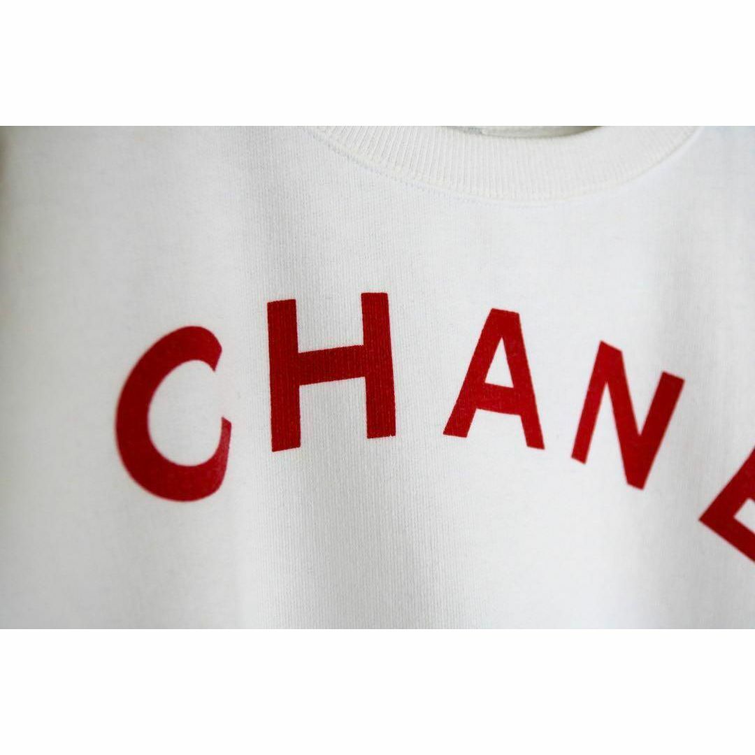 CHANEL(シャネル)の【美品】 CHANEL ヴィンテージ トレーナー スウェット ロゴ 80年代 レディースのトップス(トレーナー/スウェット)の商品写真