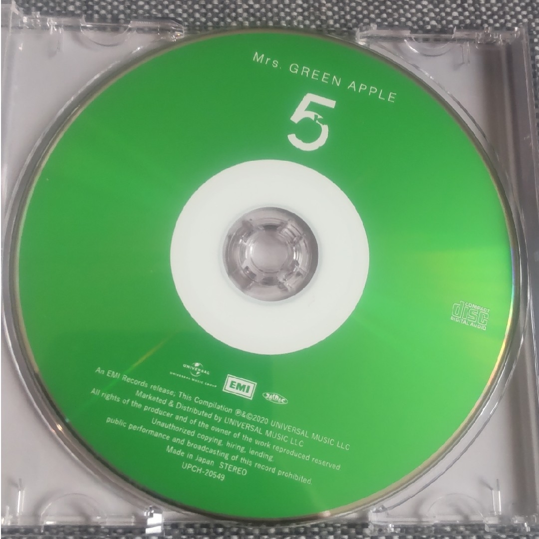 Mrs. GREEN APPLE  CD エンタメ/ホビーのCD(ポップス/ロック(邦楽))の商品写真