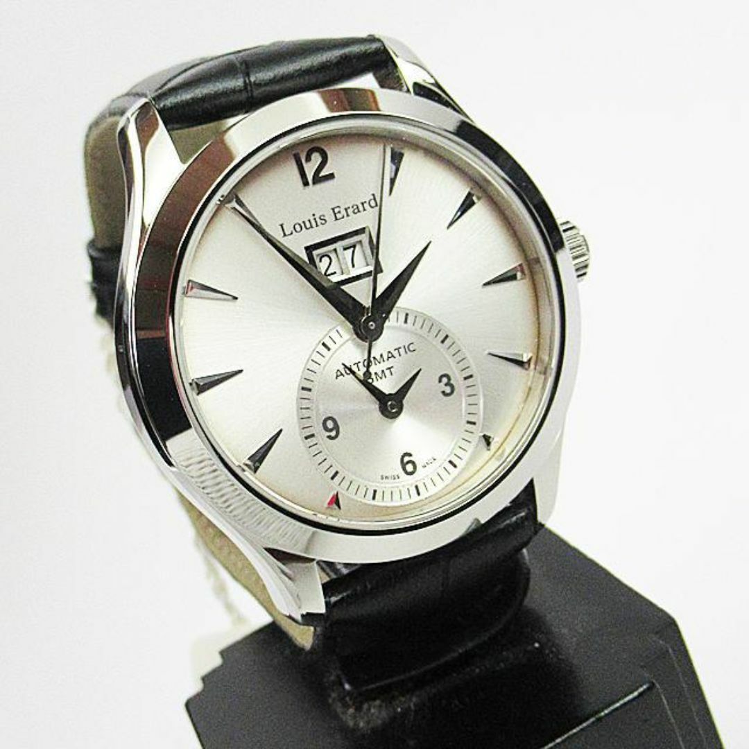 Louis Erard(ルイエラール)のデッドストック☆Louis Erard(ルイ・エラール)ビッグデイトGMT自動巻 メンズの時計(腕時計(アナログ))の商品写真