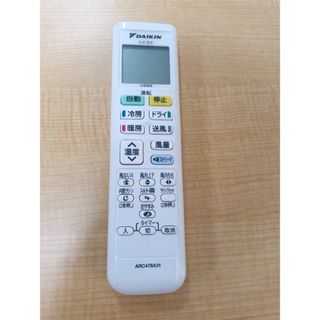 ダイキン(DAIKIN)の【ダイキン】DAIKIN エアコンリモコン　ARC478A31 中古品(エアコン)