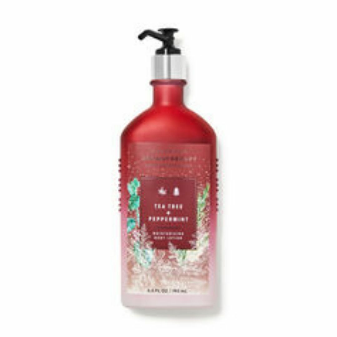 Bath & Body Works(バスアンドボディーワークス)のBB0154  TEA TREE PEPPERMINT Body Lotion コスメ/美容のボディケア(ボディローション/ミルク)の商品写真