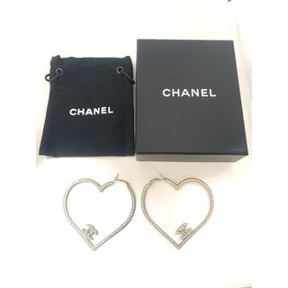 CHANEL - シャネル CHANEL ピアス アクセサリー ココマーク ハート フープ 人気