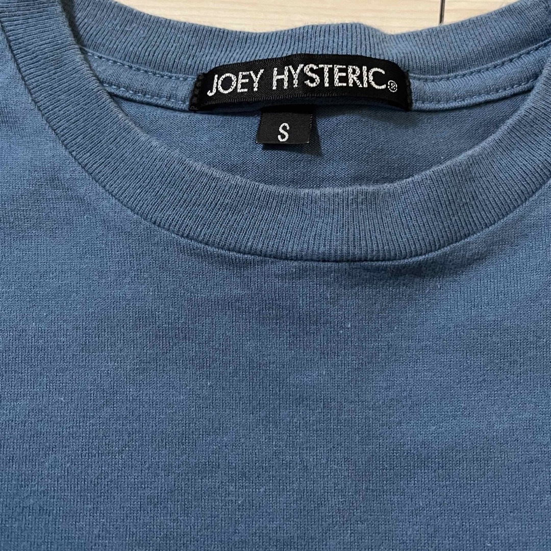 JOEY HYSTERIC(ジョーイヒステリック)のブルーTシャツ キッズ/ベビー/マタニティのキッズ服男の子用(90cm~)(Tシャツ/カットソー)の商品写真