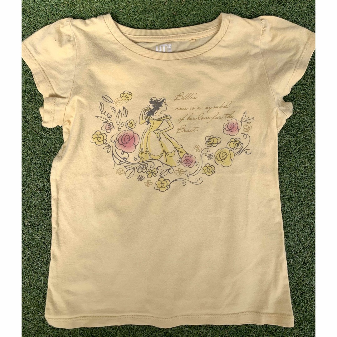 UNIQLO(ユニクロ)のキッズ 女の子 Tシャツ110cm キッズ/ベビー/マタニティのキッズ服女の子用(90cm~)(Tシャツ/カットソー)の商品写真