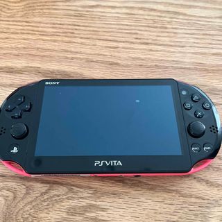 プレイステーションヴィータ(PlayStation Vita)のPlaystation Vita PCH2000 ピンクブラック【ジャンク(携帯用ゲーム機本体)