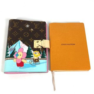 ルイヴィトン(LOUIS VUITTON)のルイヴィトン LOUIS VUITTON クヴェルテュール・カルネ ポール GI0942 モノグラム ヴィヴィエンヌ ノート付き ステーショナリー ノートカバー モノグラムキャンバス ブラウン 未使用(手帳)