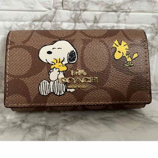 コーチ(COACH)のCOACH キーケースSNOOPYPEANUTSコラボ 新品未使用品(キーケース)