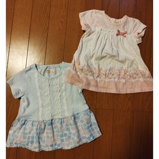 ビケットクラブ(Biquette Club)の幼児用Tシャツ　80サイズ　2枚セット(Ｔシャツ)