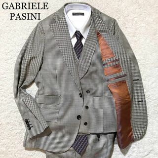 ガブリエレパジーニ(Gabriele Pasini)の【未使用級】ガブリエレパジーニ スリーピース ギンガムチェック 46R M(その他)