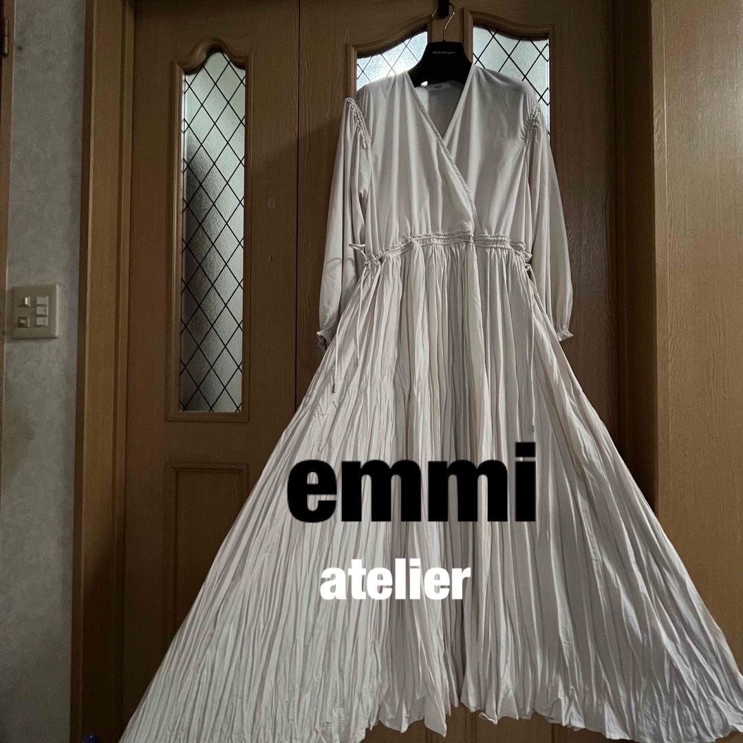 emmi atelier(エミアトリエ)の美品❤️emmi atelierマキシワッシャーワンピース❤️ レディースのワンピース(ロングワンピース/マキシワンピース)の商品写真