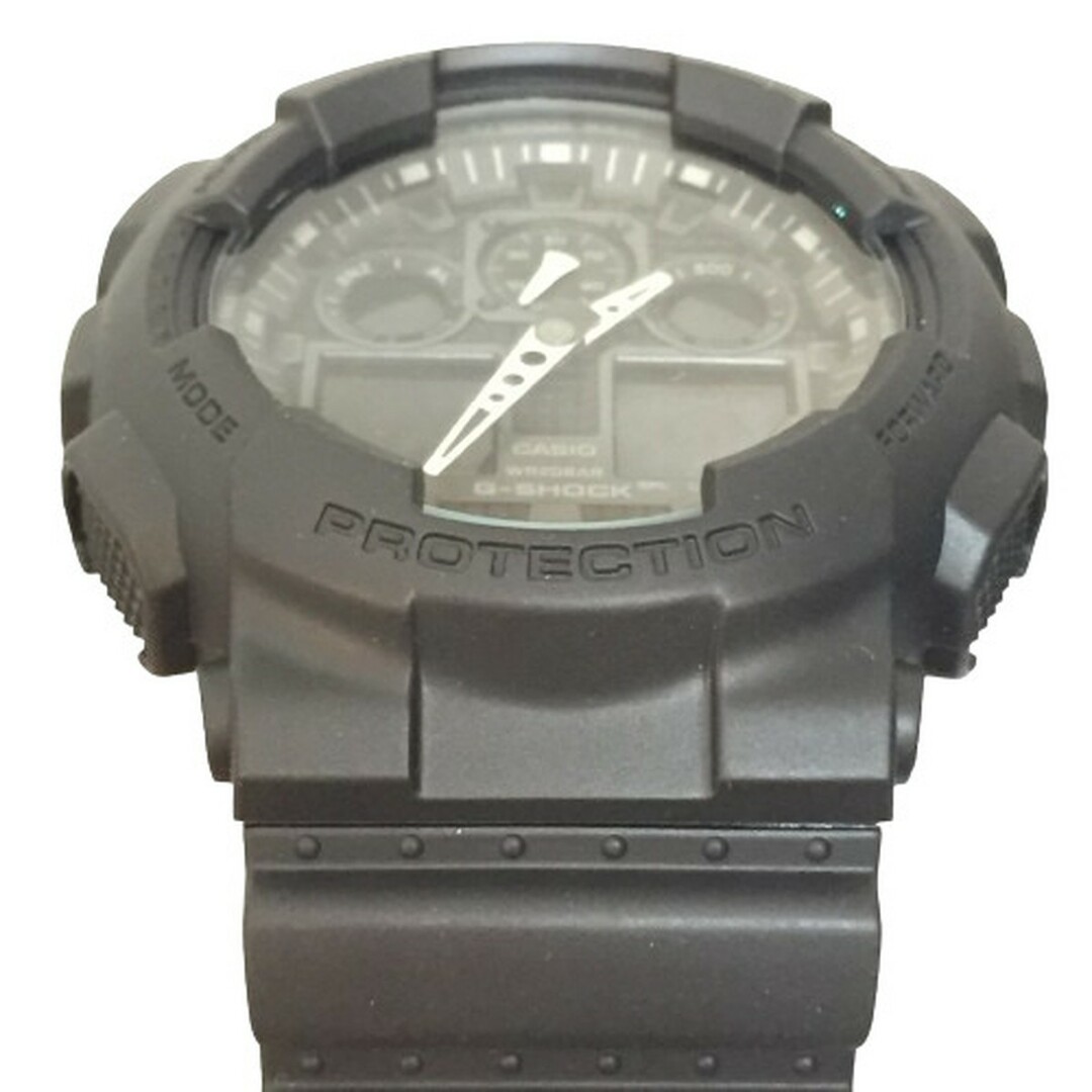 G-SHOCK(ジーショック)のG-SHOCK カシオ GA-100-1A1ER 腕時計 海外モデル ブラック 黒 タグ付 未使用 メンズの時計(腕時計(アナログ))の商品写真