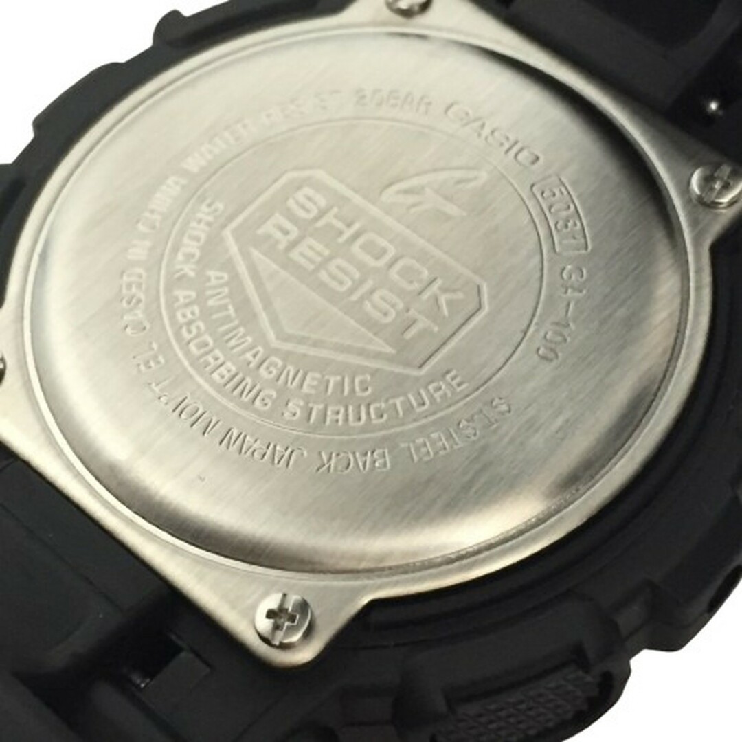 G-SHOCK(ジーショック)のG-SHOCK カシオ GA-100-1A1ER 腕時計 海外モデル ブラック 黒 タグ付 未使用 メンズの時計(腕時計(アナログ))の商品写真