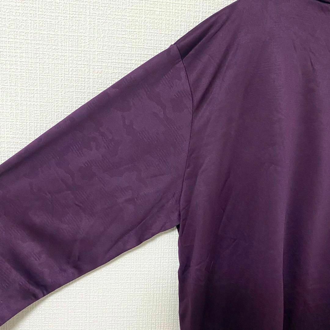 FILA(フィラ)のインナーウェア アンダーウェア フィラ カモフラ 刺繍ロゴ パープル L メンズのトップス(Tシャツ/カットソー(七分/長袖))の商品写真