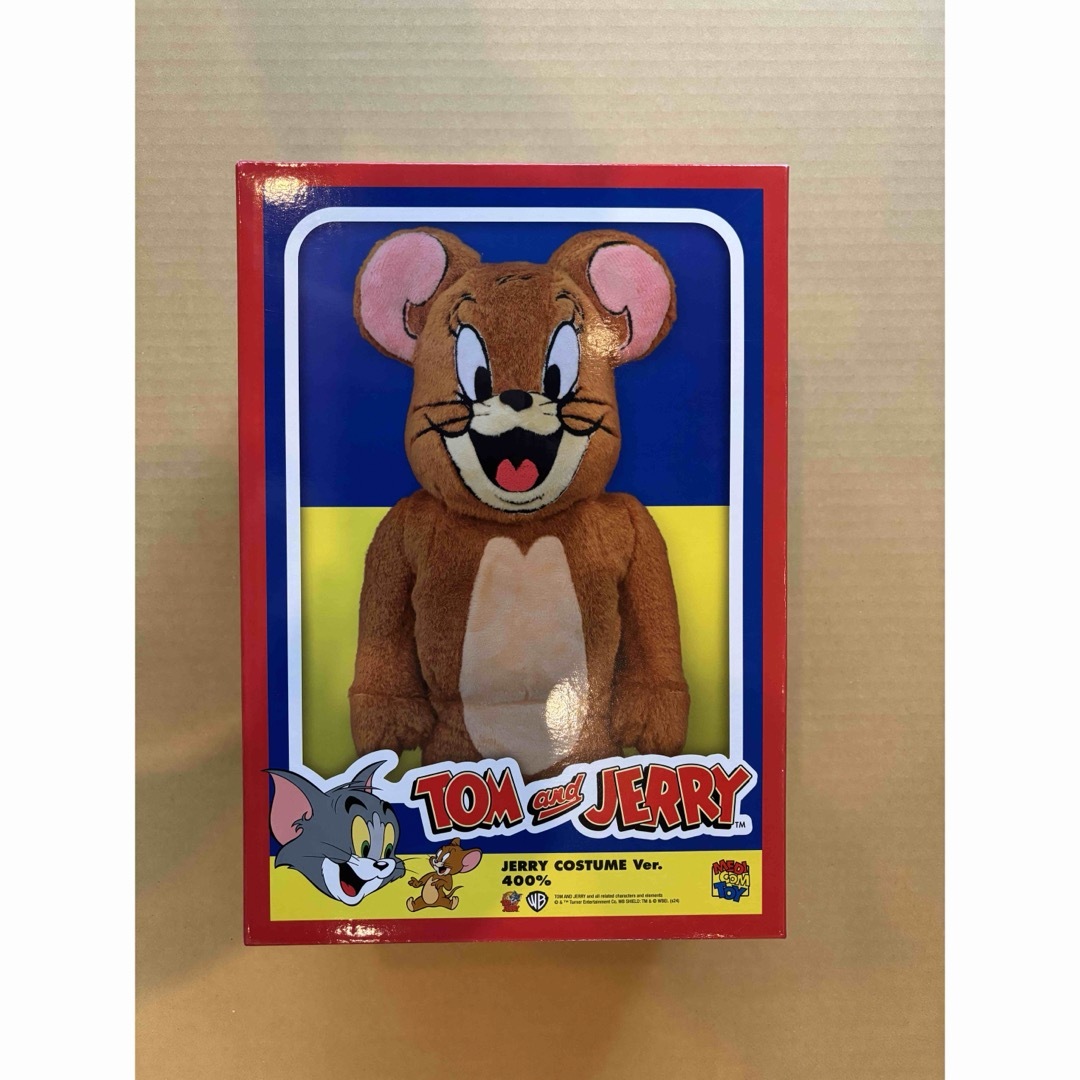 MEDICOM TOY(メディコムトイ)のBE@RBRICK JERRY COSTUME Ver. 400％ “A” エンタメ/ホビーのフィギュア(その他)の商品写真