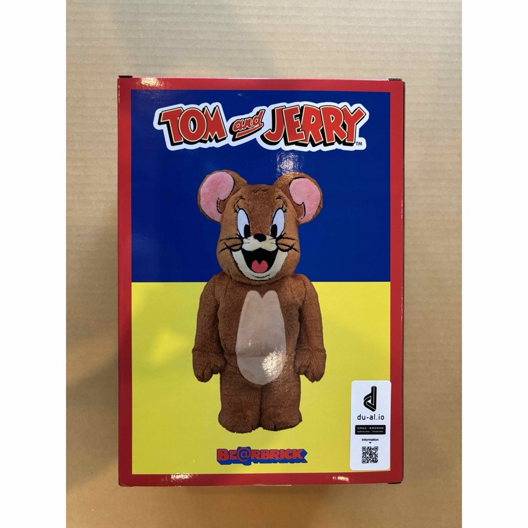 MEDICOM TOY(メディコムトイ)のBE@RBRICK JERRY COSTUME Ver. 400％ “A” エンタメ/ホビーのフィギュア(その他)の商品写真