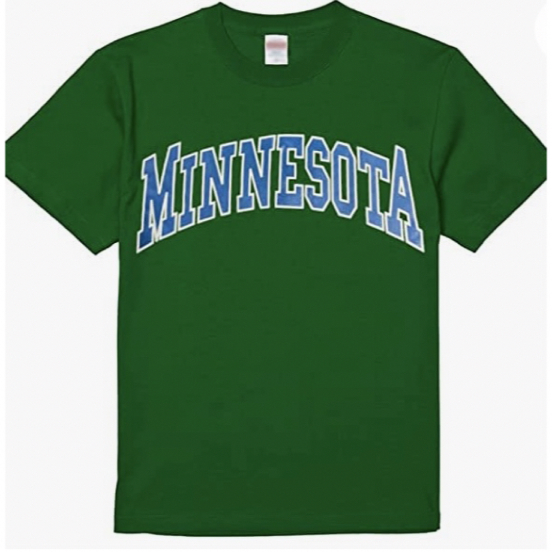 男女兼用　MINNESOTA ミネソタTシャツ（グリーン） メンズのトップス(Tシャツ/カットソー(半袖/袖なし))の商品写真