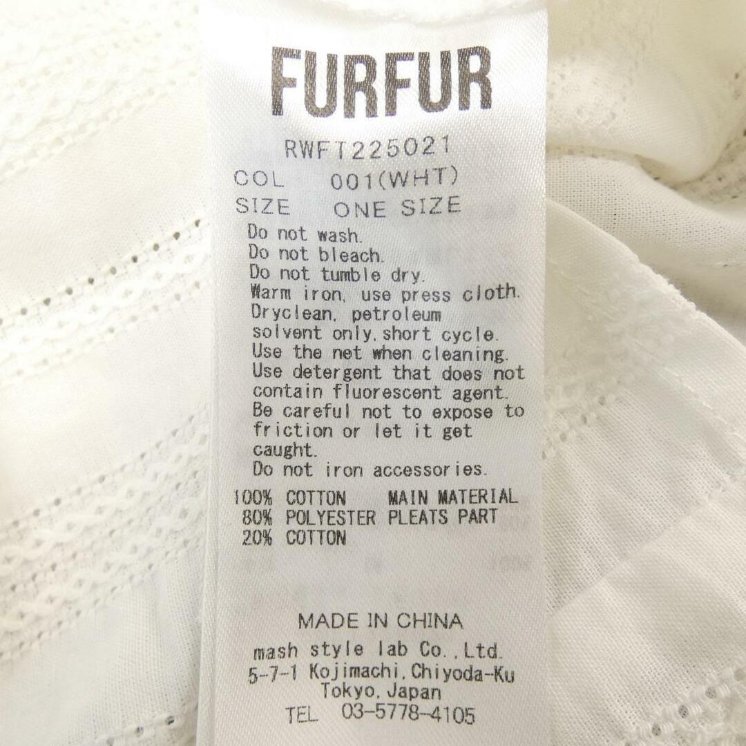 fur fur(ファーファー)のファーファー fur fur シャツ レディースのトップス(シャツ/ブラウス(長袖/七分))の商品写真