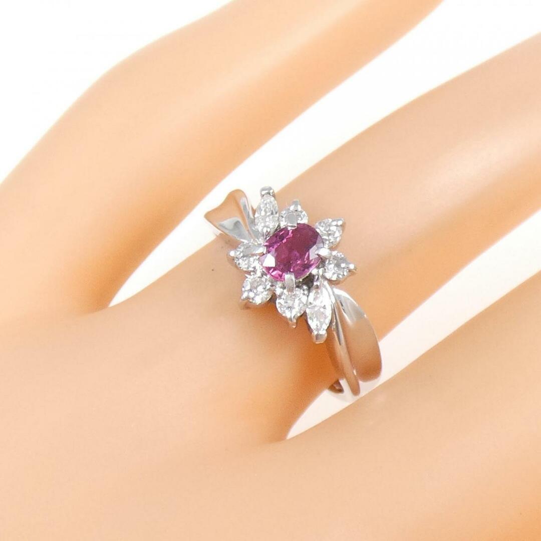 PT ルビー リング 0.32CT レディースのアクセサリー(リング(指輪))の商品写真