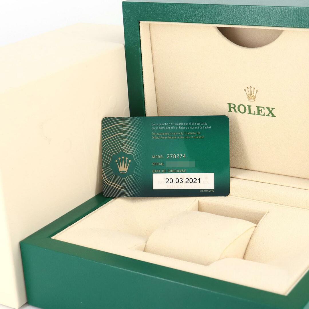 ROLEX(ロレックス)のロレックス デイトジャスト 278274 SSxWG 自動巻 ランダム番 メンズの時計(腕時計(アナログ))の商品写真