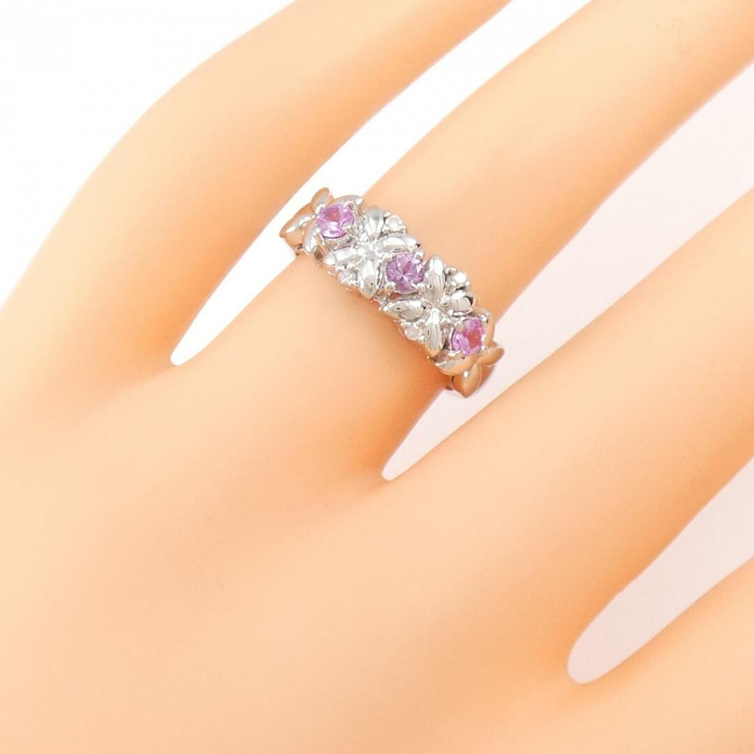 PT サファイヤ リング 0.30CT レディースのアクセサリー(リング(指輪))の商品写真