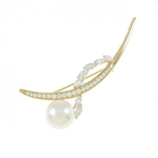 ミキモト(MIKIMOTO)のミキモト 白蝶パール ブローチ 12.6mm(その他)