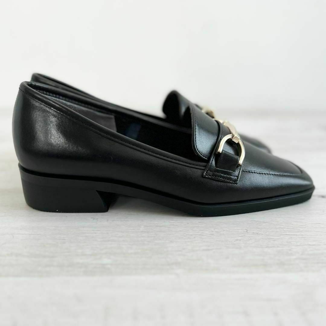 DIANA(ダイアナ)の21.5cm ダイアナ ビットローファー レザーシューズ ブラック レディースの靴/シューズ(ローファー/革靴)の商品写真