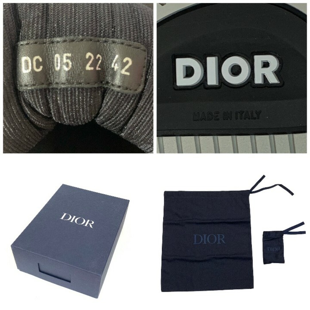 Dior(ディオール)の【未使用品】ディオール オブリーク ハイカット スニーカー メンズスニーカー メンズの靴/シューズ(スニーカー)の商品写真