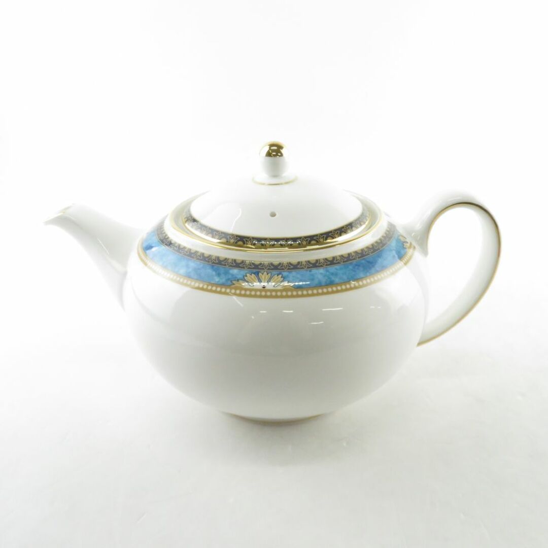 WEDGWOOD(ウェッジウッド)の美品 WEDGWOOD ウェッジウッド カーゾン ティーポット 茶器 紅茶 SO1091F  インテリア/住まい/日用品のキッチン/食器(その他)の商品写真