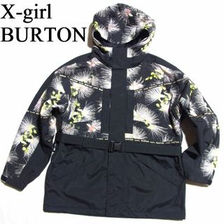 X-girl - X-girl x BURTON 花柄 スノボ ジャケット スノーボード ウェア