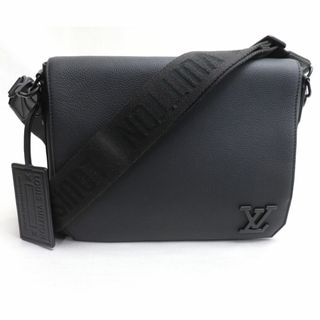 ルイヴィトン(LOUIS VUITTON)のLOUIS VUITTON ルイ・ヴィトン テイクオフ・メッセンジャー ショルダーバッグ ブラック M57080 IC メンズ【中古】【美品】(ショルダーバッグ)